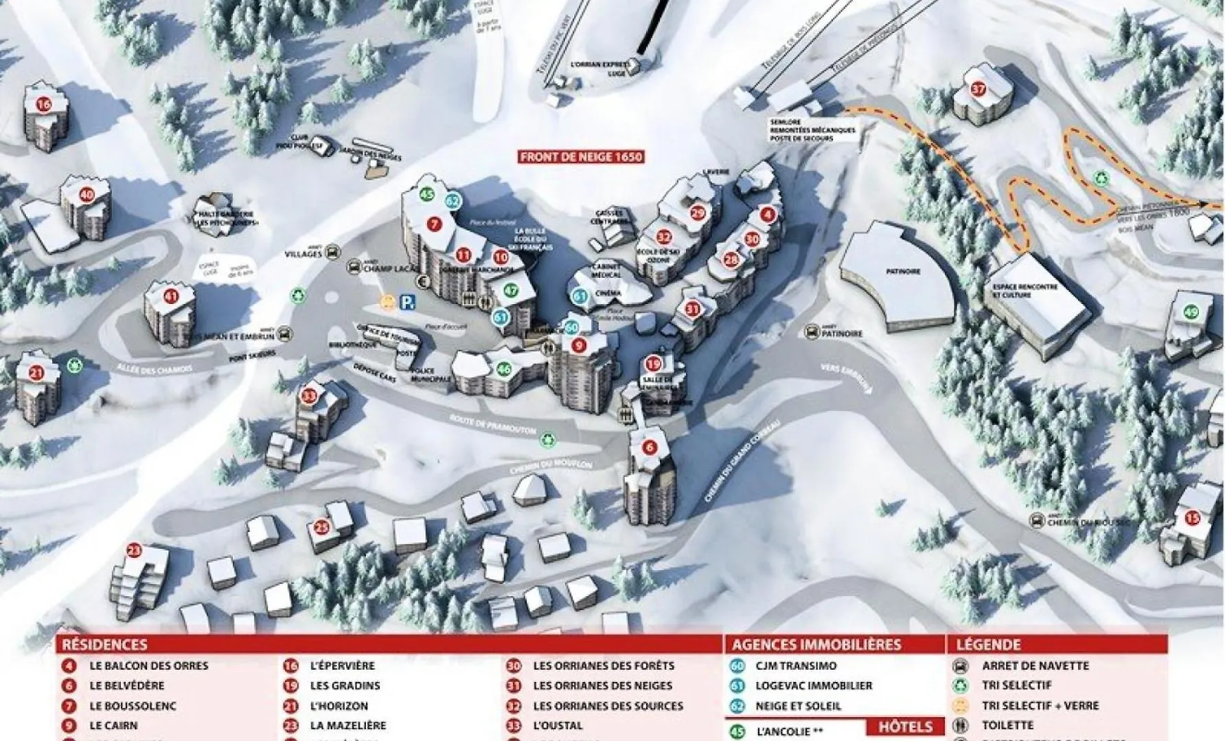 Apartment Residence Le Boussolenc - Studio 2 Personnes Superbe Vue Pistes Mae-2024 Le Melezet